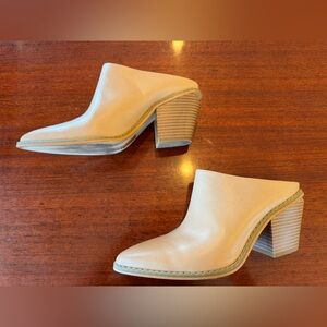 BCBG booties 2 1/2 inch heel